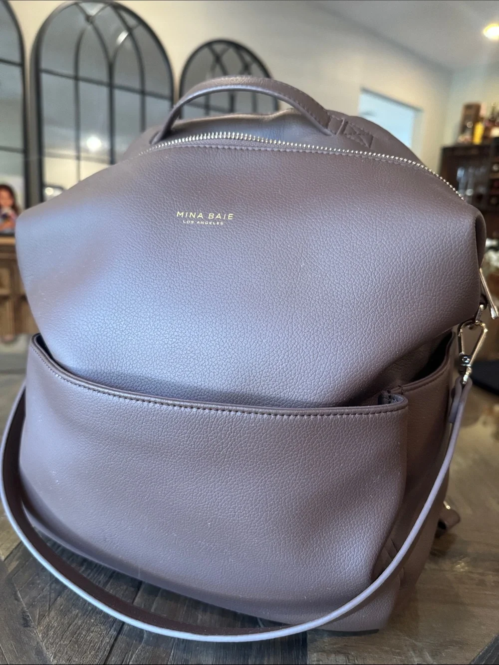 Mina baie Stevie Midi Backpack (Vegan)